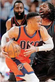  ?? [PHOTO BY BRYAN TERRY, THE OKLAHOMAN] ?? The Thunder’s Russell Westbrook is a likely first-team selection when the All-NBA teams are announced on Thursday.