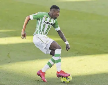  ?? // LALIGA ?? Emerson está cuajando una buena temporada en el Betis