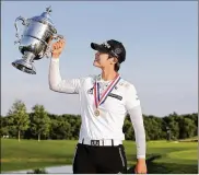  ?? ELSA / GETTY IMAGES ?? Sung Hyun Park of South Korea makes her first win on the LPGA Tour more special by earning it at the U.S. Women’s Open in Bedminster, New Jersey.