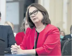  ?? JUSTIN TANG/ THE CANADIAN PRESS ?? Indigenous Services Minister Jane Philpott said Thursday that changes have been made to address two aspects of a May tribunal finding the government wanted to address in Federal Court.