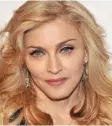  ??  ?? Madonna.