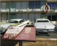  ?? BETH J. HARPAZ — THE ASSOCIATED PRESS ?? The former Lorraine Motel balcony where Martin Luther King Jr. was shot in 1968 in Memphis, Tenn. The former motel is now part of the National Civil Rights Museum.