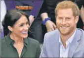  ?? AFP ?? Prince Harry and Meghan.