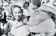  ?? / J O H NCO M . ?? The late Miriam Makeba with fellow musician and exhusband Hugh Masekela.