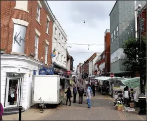  ??  ?? HInckley market is being extended on Sundays