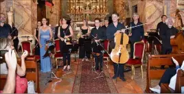  ??  ?? C’était en , l’ouverture des Musicales du Trophée dans l’église Saint-Michel. (Photo archives M.-E.C.)