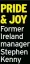  ?? ?? PRIDE & JOY Former Ireland manager Stephen Kenny