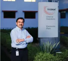  ??  ?? Amit Jain, Country Head, Visteon India