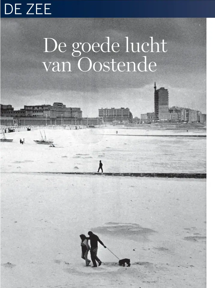  ?? © belga ?? Oostende in oktober 1964.