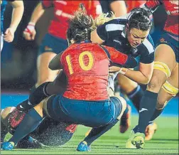  ?? FOTO: FED. ESP. RUGBY ?? España derrotó a Escocia y dio un paso importante hacia el Mundial