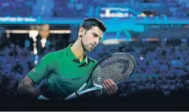  ?? V lerio Pennicino   Getty ?? Novak Djokovic, ahir, a Torí