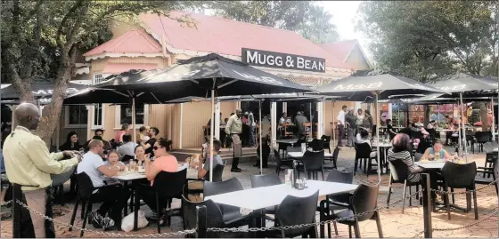  ?? PHOTO: SIMPHIWE MBOKAZI/ANA ?? Famous Brands, owners of the Mugg & Bean franchise, last year acquired UK-based Gourmet Burger Kitchen, which has severely underperfo­rmed and caused its debts to rise.