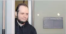  ?? NATHAN DENETTE THE CANADIAN PRESS ?? Former Afghanista­n hostage Joshua Boyle, who faces several assault charges, will soon review a recently completed psychiatri­c evaluation.