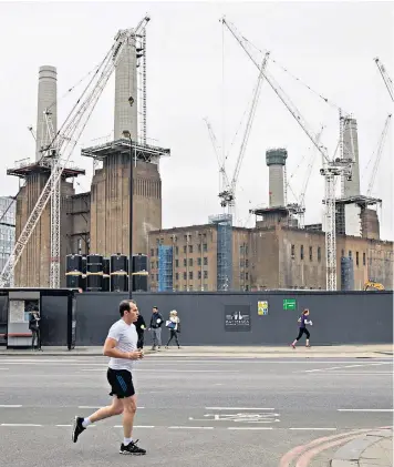  ??  ?? The developmen­t at the former Battersea power station site, an area of London that has seen a huge influx of foreign investment