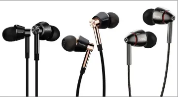  ??  ?? 1More’s in-ear headphones are the best we’ve ever seen.