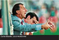  ?? (JULIO MUNOZ/EPA) ?? Carlos Bilardo.