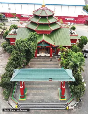  ?? GALIH COKRO/JAWA POS ?? Masjid Cheng Hoo, Pandaan