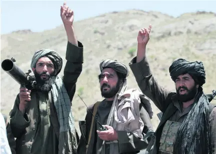  ?? Allauddin Khan / AP ?? The Taliban remain strong in parts of Afghanista­n and the group is likely to play an important role well into the future .