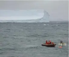  ??  ?? The effort to keep watch over Canada’s melting Arctic waters was based at Gascoyne Inlet on Nunavut’s Devon Island.