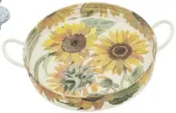  ?? ?? Emma Bridgewate­r Sunflower Large Tray,
Annabel James.