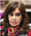  ?? Foto: AFP/HO ?? Cristina Fernández de Kirchner steht unter Korruption­sverdacht