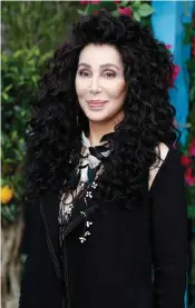  ?? ( John Phillips/ Getty Images/ TNS) ?? CHER ATTENDS the UK Premiere of ‘ Mamma Mia! Here We Go Again’ in 2018.