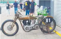  ?? Photo / Danielle Zollickhof­er ?? The oldest bike to race at the final Clasic Festival at Pukekohe was this 1920 Harley Davidson.