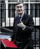  ?? ?? Rees-Mogg: reaching out to The Sun