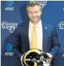 ?? LISA BLUMENFELD/GETTY IMAGES ?? The Rams made 30-year-old Sean McVay the youngest head coach in NFL history.