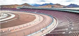  ??  ?? The track and the bleachers have been completely rebuilt as part of the renovation of ISM Raceway.