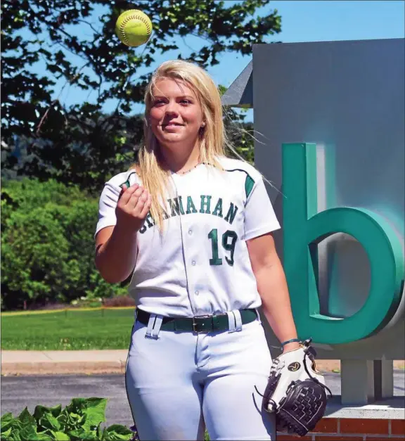  ?? BILL RUDICK — FOR DIGITAL FIRST MEDIA ?? Bishop Shanahan’s Devon Miller is the Daily Local News All-Area 2018 Softball Player of the Year.