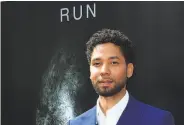  ?? Frederic J. Brown / AFP / Getty Images 2017 ?? “Empire” actor Jussie Smollett says he was the victim of an anti-gay assault in downtown Chicago.