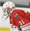  ?? ?? Dave Stewart/Hearst Connecticu­t Media Fairfield Prep goalie James Heber.