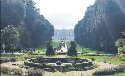  ?? EUSEBI O VAL ?? La Reggia disposa d’extensos jardins i d’un sistema hidràulic molt sofisticat per als seus estanys i fonts