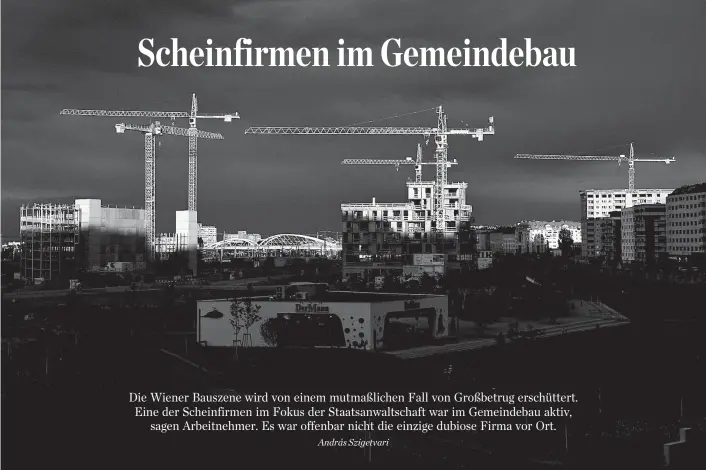  ??  ?? Bei der Mystic Bau, einer von der Finanz zum Scheinunte­rnehmen erklärten Firma, waren bis zu 130 Arbeiter gemeldet. Der gefakte Firmensitz: die Ankerbrotf­abrik in Wien.