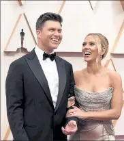  ?? AP FILE PHOTO ?? Colin Jost and Scarlett Johansson are married.