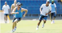  ?? Picture: REUTERS ?? STUMPED: SA cricket captain AB de Villiers playing soccer with teammates in Colombo, Sri Lanka, yesterday. Cricket lovers will be hearing less live radio commentary in future