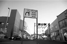  ??  ?? The internatio­nal border port crossing to Mexico is seen in Nogales, Arizona. Each year, some 330,000 trucks and 75,000 train cars carrying US$17 billion worth of goods move through Nogales, according to US Customs and Border Protection. — Reuters photo