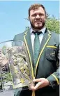  ??  ?? Duane Vermeulen