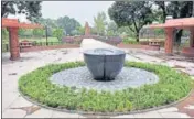  ?? SAMEER SEHGAL/HT ?? The newly constructe­d Jallianwal­a Bagh after execution of the redevelopm­ent project in Amritsar.