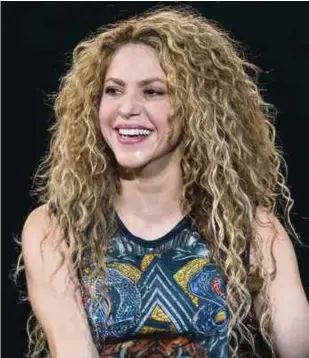  ??  ?? Shakira disyaki tidak membayar cukai di Sepanyol walaupun menjadi penduduk antara 2011 hingga 2014.