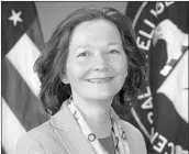  ?? CIA ?? CIA Deputy Director Gina Haspel is expected to face questions about her past at her confirmati­on hearings.