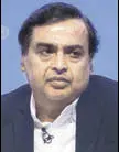  ?? MINT/FILE ?? Mukesh Ambani.