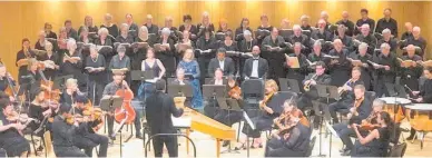  ?? ?? Napier Civic Choir and Hawke’s Bay Orchestra.