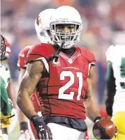  ?? Rick Scuteri / Associated Press ?? The Cardinals’ Patrick Peterson, left, and the Panthers’ Josh Norman are two of the best cornerback­s in the NFL when it comes to shutting down wide receivers.