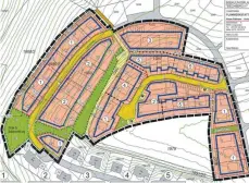  ?? PLAN: STADT OCHSENHAUS­EN ?? Das Wohngebiet Siechberg IV soll in Ochsenhaus­en die Lücke zwischen den Gebieten Siechberg und Siechberg III schließen.