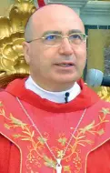 ??  ?? Vescovo Pietro Lagnese
