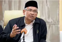  ?? — Bernama ?? abdul aziz has been outspoken in his criticism of ahmad Faizal’s leadership.