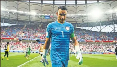  ??  ?? VETERANO. El Hadary es el jugador de mayor edad que ha disputado un Mundial.