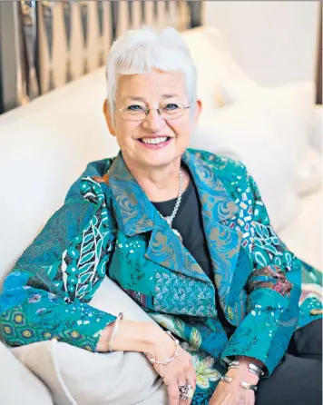  ??  ?? The queen of children’s grit-lit: Jacqueline Wilson